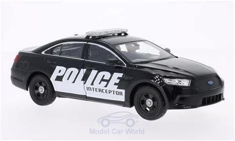 Diecast model cars Ford Interceptor 1/24 Welly Police - Alldiecast.us