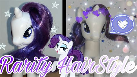MLP- Tutorial Rarity HairStyle/ Penteado da Rarity☆•~ - YouTube
