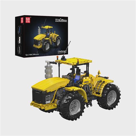 Mould King Challenger Articulated Tractor Yellow • Set 17081