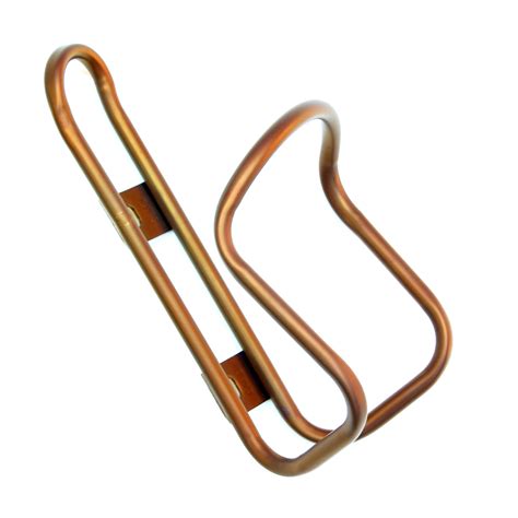 King Cage Titanium Water Bottle Cage - Anodized Matte Bronze — agave