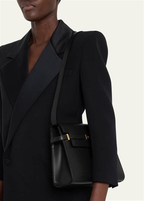 saint laurent manhattan medium calfskin shoulder bag bergdorf goodman