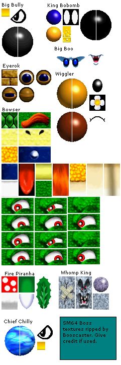 Super Mario 64 Textures Colorspassl