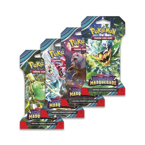 Pokemon Sv6 Twilight Masquerade Sleeved Blister Premier Trading Cards