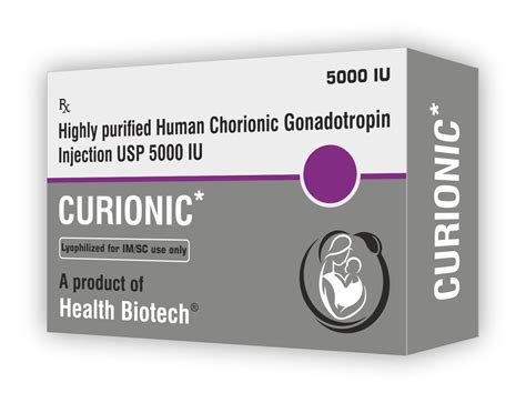 CURIONIC - HCG 5000 IU INJECTABLE | HEALTH BIOTECH LIMITED | CPHI Online