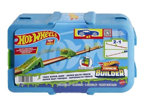 HOT WHEELS HKX47 Hot Wheels Track Builder Toxic Jump Pack 27 99