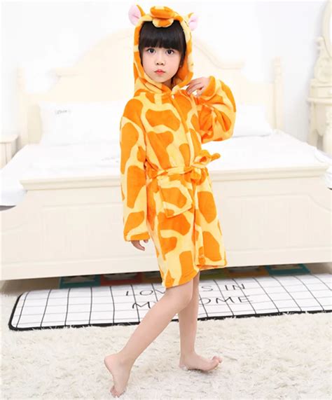 Пижама Kigurumi с вышивкой для мальчиков и девочек, одежда для сна ...