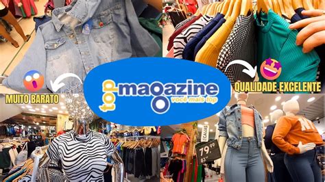 ROUPAS APARTIR DE R 8 00 Tour E Achadinhos Na Loja TOP MAGAZINE Em