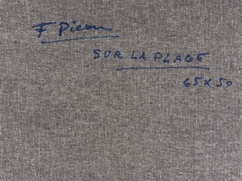 French Modernist Signed Th Century French Modernist Oil Painting Naked Woman On Beach For