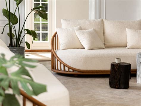 Cask Seater Rattan Sofa By Expormim Design Norm Architects