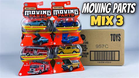 Unboxing Matchbox Moving Parts Mix Thanks Entertainment Earth