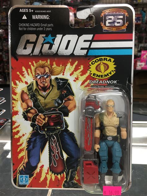 Gi Joe 25th Anniversary Dreadnok Buzzer Gi Joe 25th Anniversary Joes