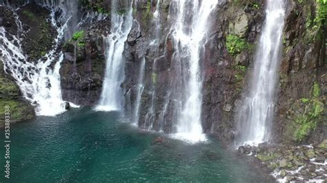 Grand Galet Falls at the Cascade Langevin on the island of Réunion