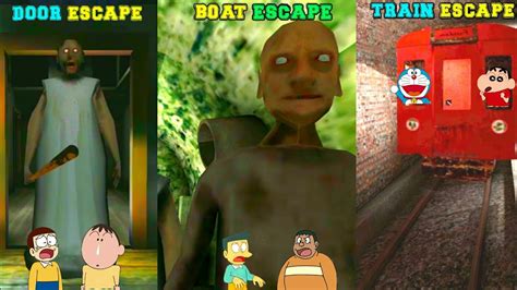 Granny Door Escape Vs Granny Chapter Two Boat Escape Vs Granny Train