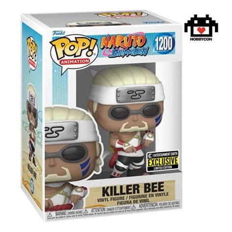 Killer Bee Naruto Shippuden Entertainment Earth Funko Pop