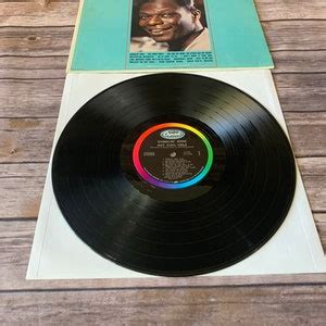 Nat King Cole Ramblin Rose Vintage Vinyl Record Etsy