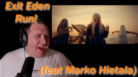 First Time Hearing Exit Eden Run Feat Marko Hietala REACTION