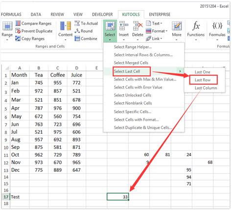 How To Highlight The Last Row Cell In Excel