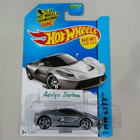 Jual Hotwheels Hot Wheels Laferrari La Ferrari Laferari La Ferari Hw City Akta Shopee Indonesia