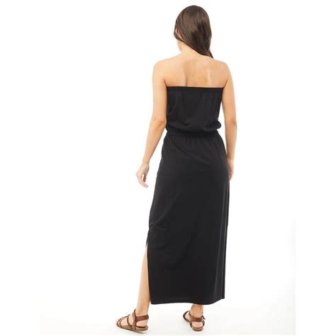 Buy Board Angels Womens Full Length Boob Tube Dress Black