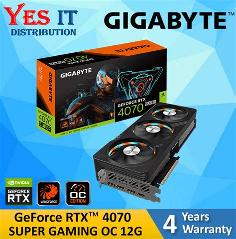 GIGABYTE GeForce RTX 4070 SUPER WINDFORCE OC RTX 4070 SUPER GAMING OC