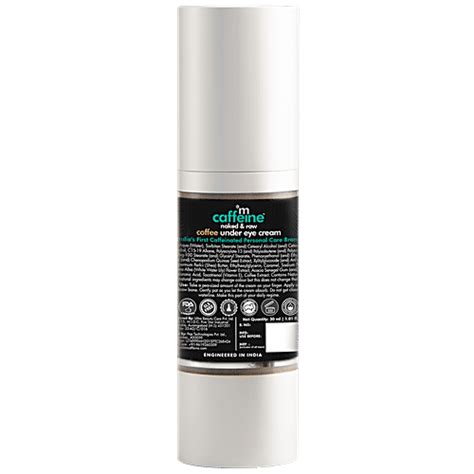 Buy Mcaffeine Naked Raw Coffee Under Eye Cream Online At Best Price Of Rs Bigbasket