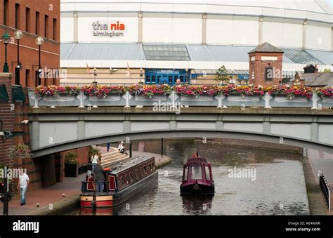 Brindley Place Looking Towards The National Indoor Arena Birmingham