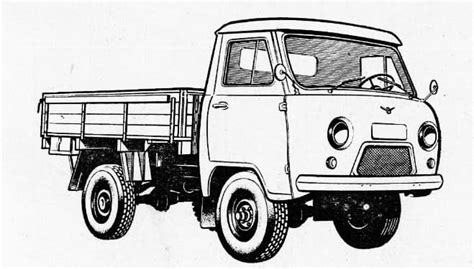 Раскраска УАЗ — распечатать и скачать бесплатно для мальчиков - В мире ...