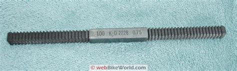 thread repair   thread file webbikeworld
