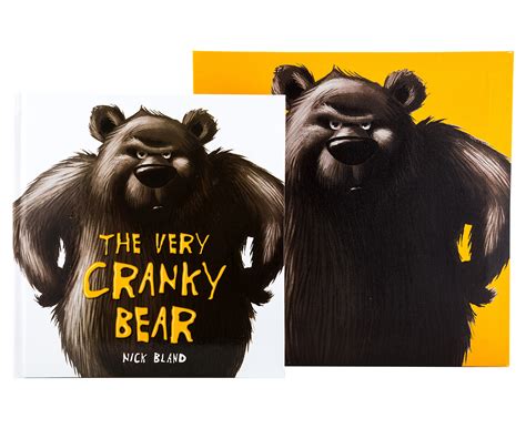 The Very Cranky Bear Book And Canvas Set Au
