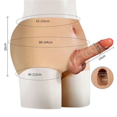 Full Silicone Underwear Strapless Strap On Dildo 123 LKSexToys