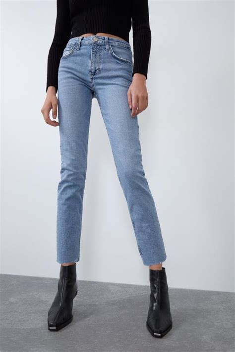 Плотные синие базовые джинсы zara слимфит — ціна 450 грн у каталозі ...