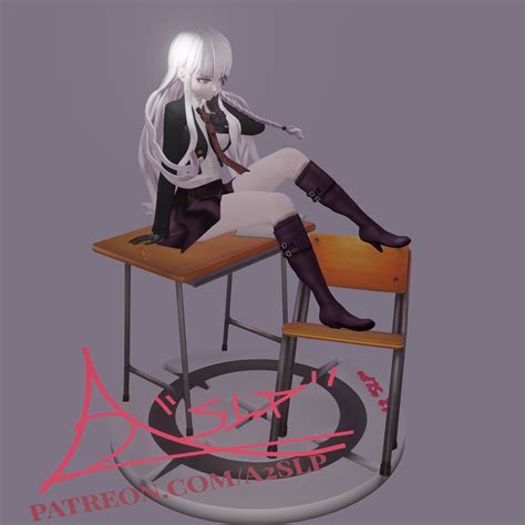 Kyoko Kirigiri Danganronpa Version And Bikini Version D Model D Printable Cgtrader