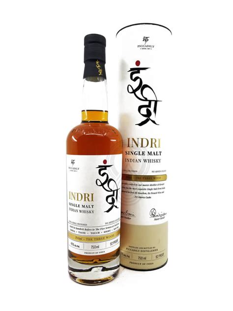 Indri Trini - The Three Wood Indian Single Malt | First Fill Spirits ...