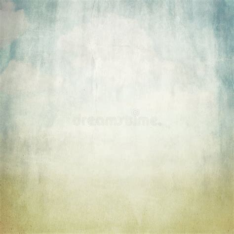 Old Grunge Background With Delicate Abstract Canvas Texture And Blue