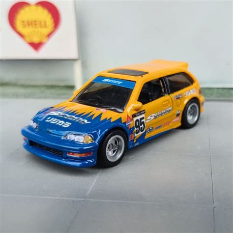 Hugo Studios Xe M H Nh T L Hot Wheels Honda Civic Ef Spoon Custom Shopee Vi T Nam