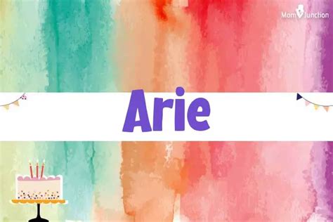 Arie Name Meaning, Origin, History, And Popularity