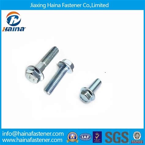 Din 6921 Stainless Steel 304 Hexagon Flange Bolt M19 - Buy M19 Flange ...