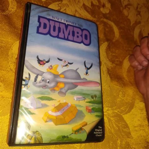 Dumbo Walt Disney Classics Black Diamond Vhs Brand Rare Version