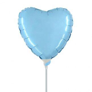 Palloncino In Mylar Cuore Celeste Ingrocartgroup