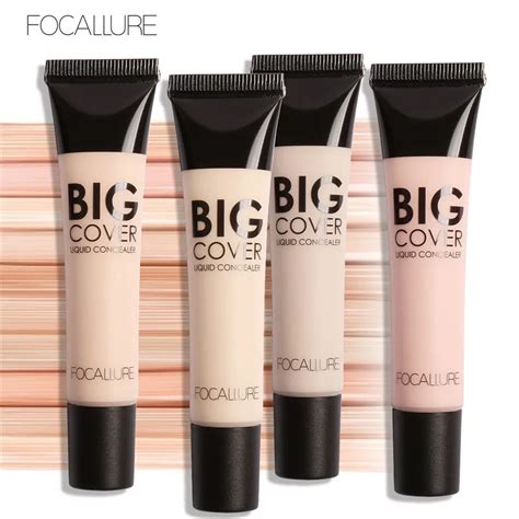 Focallure Corretivo L Quido Em Cores Creme De Maquiagem Facial