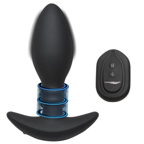Rim Slide X Sliding Ring Silicone Butt Plug With Remote Sex Toy Distributing