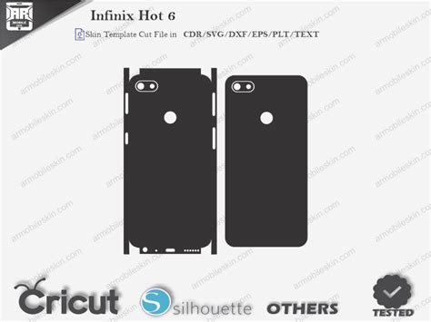 Infinix Hot Skin Template Vector Armobileskin