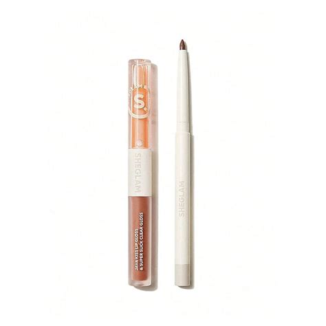 SHEGLAM Набор Soft 90 s Glam Lip Liner And Lip Duo Set Pouty Nude Lip