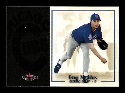 2004 Fleer Patchworks Baseball 33 Greg Maddux Chicago Cubs MLB HOF EBay