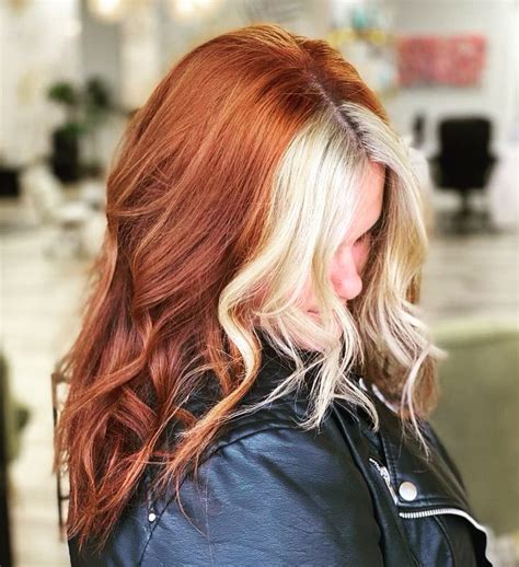 Copper Hair With Blonde Money Piece Red Blonde Hair Strawberry