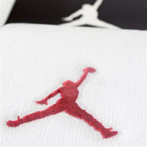 Jordan wristbands Jumpman white / black / red (619352-100) White ...