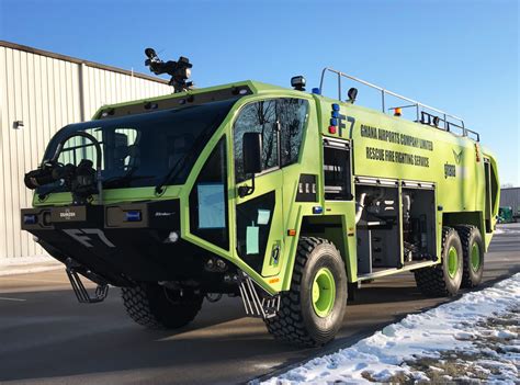 Ghana International Airports Receive Two Oshkosh Striker 6x6 Arff Vehicles