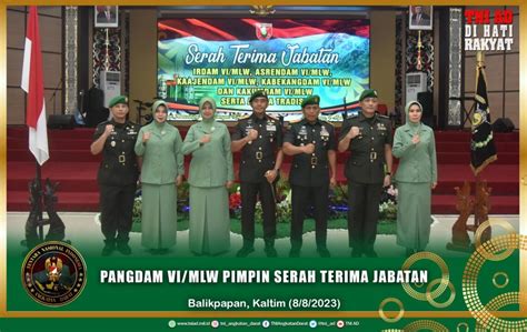 Pangdam VI Mlw Pimpin Serah Terima Jabatan