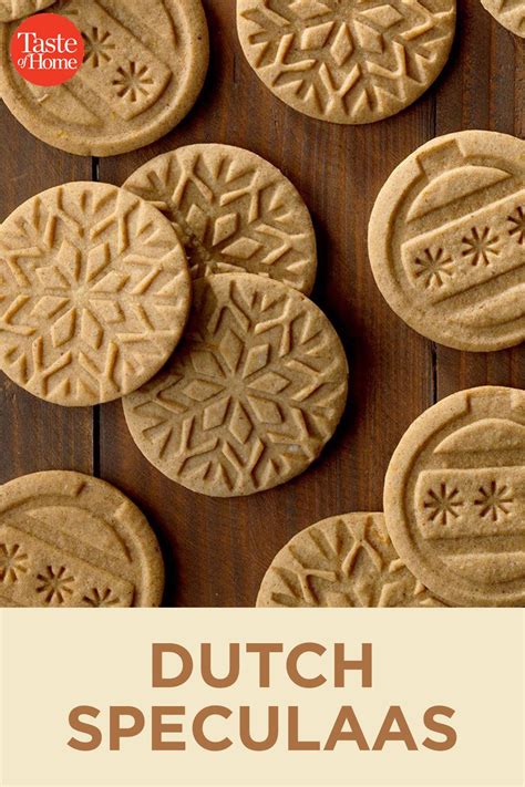 Dutch Speculaas Recipe Stamp Cookies Recipe Molded Cookie Recipe