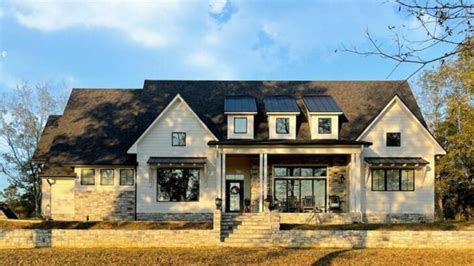 Bedroom Story Barndominium Home With Massive Garage Floor Plan